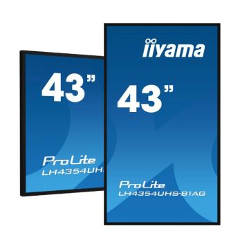 Écran LCD - iiyama - ProLite LH4375UHS-B1AG - 43 pouces - 4K - Rétro-éclairé LED