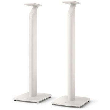 KEF S1 Blanc pour LSX2 Wireless - Pieds pour Enceinte KEF LSX 2 et KEF LSX (la paire) - Accessoires enceintes