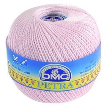 DMC Fil Petra, 100% coton, rose, taille 5 - 993A/5-54461
