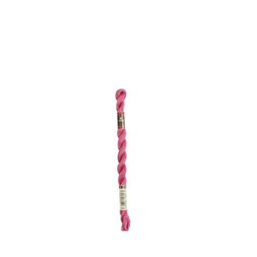 Fil DMC Coton Perlé Médium N5 Col. 3687 Rose