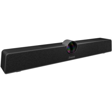 Barre de conférence - IIYAMA - UC CAM120ULB-1 - Caméra 12MP - Microphone 6 éléments - Haut-parleur 8W
