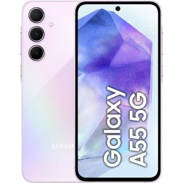 Samsung Galaxy A55 5G 8 Go/128 Go Violet (Awesome Lilac) double SIM SM-A556