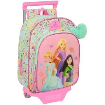 Sac à dos enfant - SAFTA - PRINCESAS DISNEY BLOOM - Chariot inclus - Confortable - Synthétique