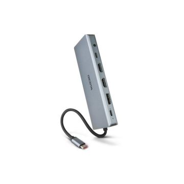 DICOTA - station d'accueil - USB-C - DP, HDMI - 1GbE