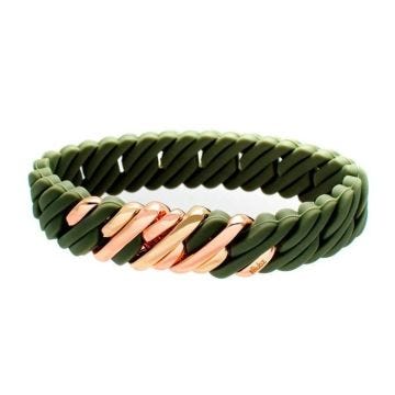 The Rubz Pixel Mini Green Tea-Gold Mix Armband RBZ100227