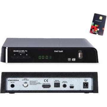 SEDEA DÉCODEUR SATELLITE – ST 5200 HD AVEC LA CARTE TNTSAT