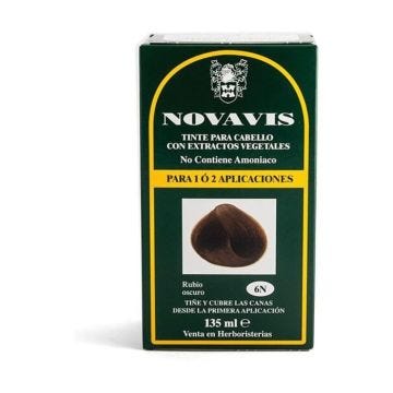 NOVAVIS - Teinture végétale 6N blond foncé 135 ml