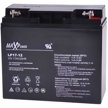 MaxPower Gel de batterie 12V 17Ah