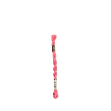Fil - DMC - Coton Perlé Médium N5 - Couleur 956 - 100% Coton - 15 mètres
