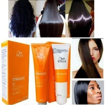 Défrisage et Lissage Permanant pour Tous Type de Cheveux Frisés Intense Wella 200ml