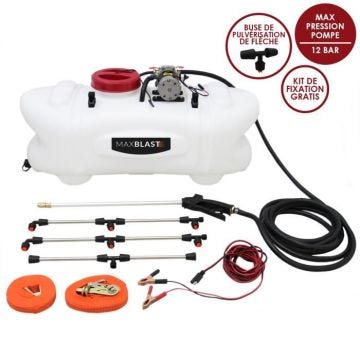 Pulvéristeur pour VTT Quad 100L 12V Buses de Flèche Pulvérisation et Accessoires