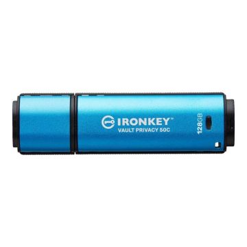 Clé USB - Kingston IronKey Vault Privacy 50C - 256 Go - Conformité TAA