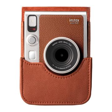 Housse - FUJIFILM - instax evo - Marron - Protection - Élégante