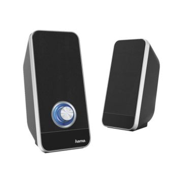 Haut-parleurs pour PC - HAMA - Sonic LS-206 - 3.2 Watt - Filaire - Garantie 2 ans