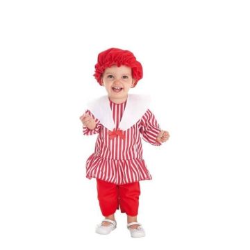 Déguisement Baigneuse à Rayures pour Bébé - Disfrazzes - Vintage - Rouge - Multicolore