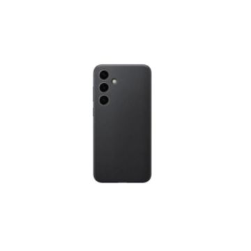 Coque en cuir Vegan - Samsung - Galaxy S24+ - Noir - Housse souple - Look élégant
