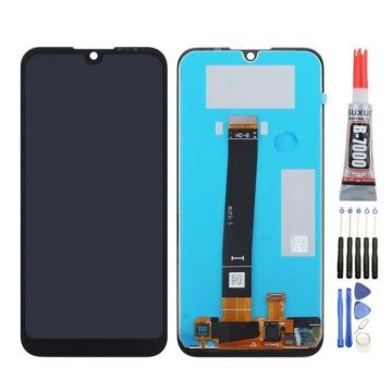 Ecran LCD Remplacement pour Huawei pour Y5 2019 Noir AMN-LX9, AMN-LX1 +Kit