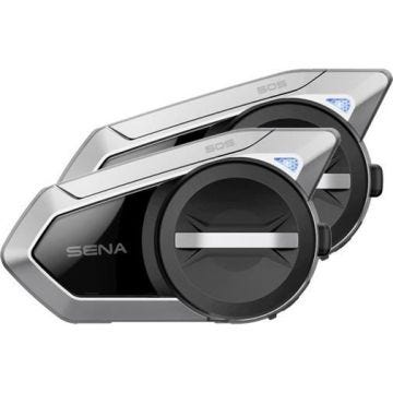 Système de communication - SENA - 50S - 2 unités - Rechargeable USB - Noir