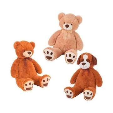 Jouet Peluche 100 cm Ours - BigBuy Fun - Marron - 1+ an