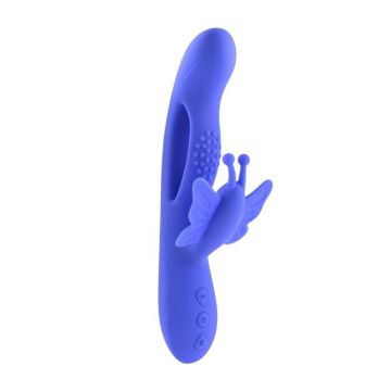 Vibromasseur - EVOLVED - Butterfly Dreams - Silicone - 10 vitesses - étanche