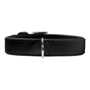 Collier Hunter - 47550 - Collier de chien Softie de la couleur noire