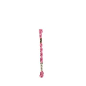 Fil DMC Coton Perlé Médium N5 Col. 3688 Rose