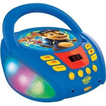Lecteur CD Bluetooth La Pat’ Patrouille avec Effets Lumineux