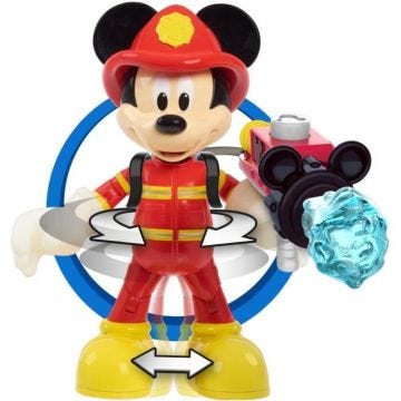 Figurine Pompier Mickey 15 cm - DISNEY - Jouet pour enfants dès 3 ans - MCC20 - Articulée
