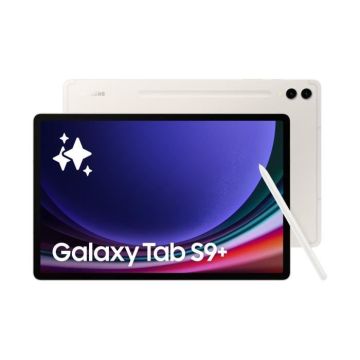 Tablette tactile Samsung Galaxy Tab S9+ 12,4" 256Go WIFI CREME - Tablette avec Galaxy AI