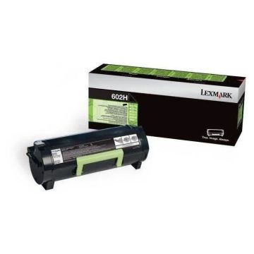 Cartouche de toner LEXMARK 602H noir haute capacité pour imprimante laser - 10 000 pages