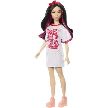 Barbie - Barbie Fashionistas - Poupée cheveux noirs 65ème anniversaire