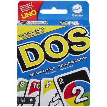 UNO DOS - MATTEL GAMES - HNN01 - JEUX DE CARTES MATTEL UNO