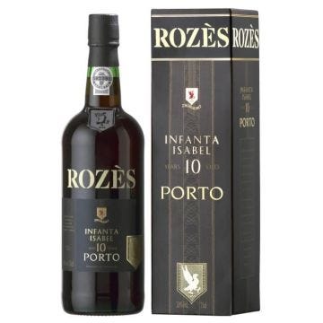 Rozès - 10 Ans - Infanta Isabel - Porto - 75 cl - Étui