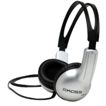KOSS Casque fermé UR10 Stratus. Jack 3 -5mm - cable 1 -25m - couleur silver
