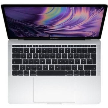 MacBook Pro Retina 13" " Core i5 2,3 Ghz 8 Go 128 Go SSD Argent (2017) - Batterie Neuve - Reconditionné - Etat correct