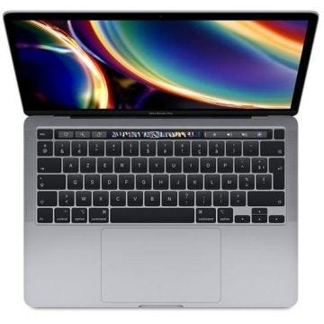 MacBook Pro Touch Bar 13"Core i5 2 Ghz 16 Go 512 Go SSD Gris Sidéral (2020) - Batterie Neuve - Reconditionné - Etat correct