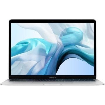 MacBook Air 13"Core i5 1,6 Ghz 8 Go 256 Go SSD Argent (2018) - Batterie Neuve - Reconditionné - Etat correct