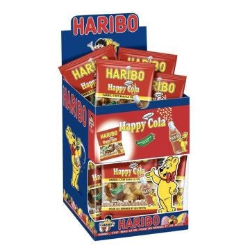 HARIBO Happy Cola 30 Mini Sachets