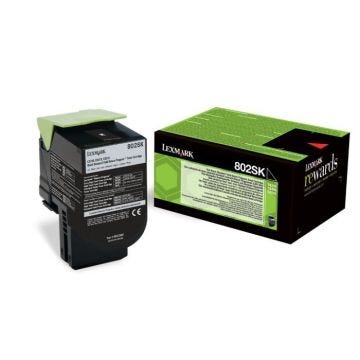 Cartouche de toner Lexmark 802SK - Noir - 2 500 pages