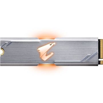 GIGABYTE - SSD Interne - Aorus RGB - 256Go - M.2 NVMe (GP-ASM2NE2256GTTDR)