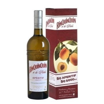 Rinquinquin à la Pêche - Apéritif à base de vin - 15.0% Vol. - 75 cl
