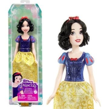 Mattel Poupée Disney Princesses Blanche-Neige, Poupée 29 cm, habillage, accessoires HLW08