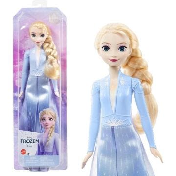 La Reine des Neiges 2-Elsa-Mattel Poupée Disney avec habillage et accessoires HLW48