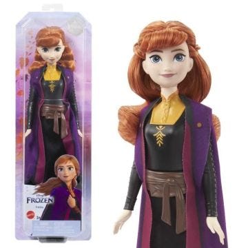 La Reine des Neiges 2-Anna-Mattel Poupée Disney avec habillage et accessoires HLW50