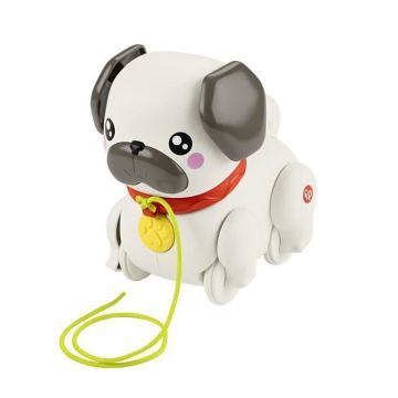 Fisher-Price-Mon Carlin à Promener-Jouet à tirer pour bébé HTW94