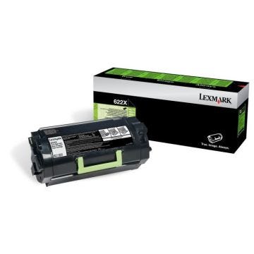 LEXMARK Cartouche de toner 622X - Capacité standard 45.000 pages - Noir