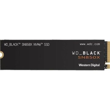 WESTERN DIGITAL Disque dur SN850X - NVME SSD - 2TB interne - Format M2 - Noir