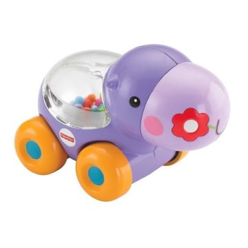 FISHER-PRICE - Amis de la Jungle à Roulettes - Hippopotame - 6 mois et +