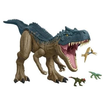 Jurassic World-Allosaurus Super Colossal-Figurine articulée 96 cm HRX53