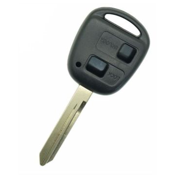 Coque de clé + lame compatible Toyota 2 boutons